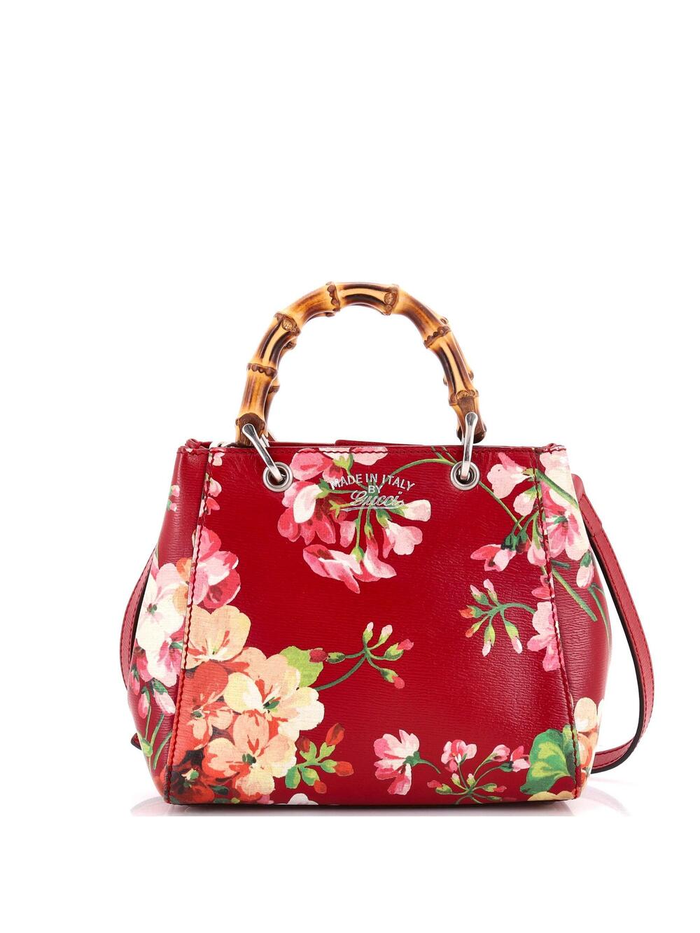 Gucci Bamboo Shopper Tote Blooms Print #349194G10B